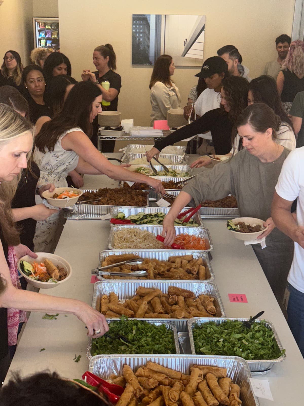 Buffet catering image
